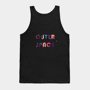 Outer Space Phrase Tank Top